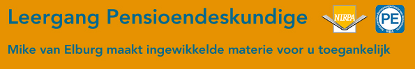 Mike van Elburg maakt de ingewikkelde pensioenmaterie voor u toegankelijk